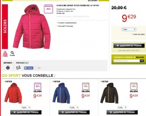 doudounes enfants pas chères