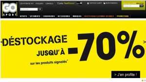 destockage sur le site gosport