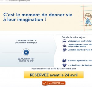 offre disneyland