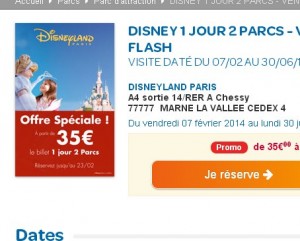 billet disneyland paris