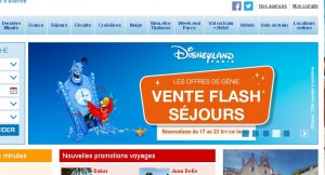 vente flash disneyland paris