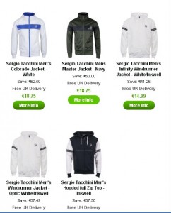 veste sergio tacchini