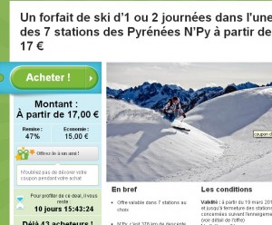 bon plan ski : Forfaits à moitié prix dans 7 stations des pyrenées