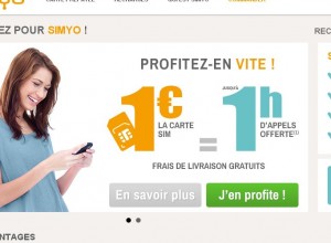 Puce mobile simyo prépayée à 1 euro avec 20 minutes d’appels inclus