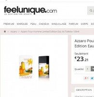 Bon plan parfum : azzaro limited edition 100ml à moins de 20 euros (contre autour de 60 )