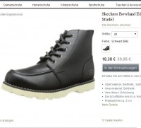 Bon plan chaussures enfants : moins de 19 euros les bottines Skechers