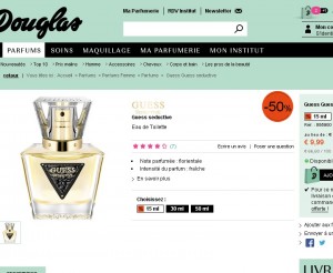 Bon plan parfums : guess seductive à moins de 10 euros, coffrets lancome à moins de 30 .. toujours disponibles