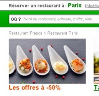 La fourchette .. jusqu’à 50 pourcent de remise sur des restaurants (Opération Pop DAYS )