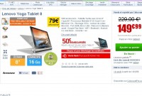 Tablette Lenovo yoga qui revient à moins de 100 euros .. encore disponible