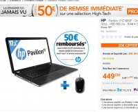 Pc portable 17 pouces core i3 + souris qui revient à 380 euros
