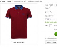 6.85 euros le Polo Tacchini en L et M .. port inclus