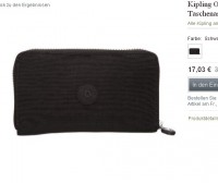 Portefeuille femmes kipling olvie à 17 euros contre 40 sur le site kipling