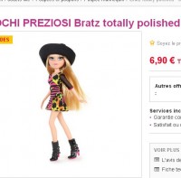 Bon plan jouet : poupée bratz à 6.9 euros, Bratzillaz à 8.9 euros