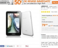 Tablette Ideatab A1000 à moins de 80 euros (dual core , 1go de mémoire vive ..)