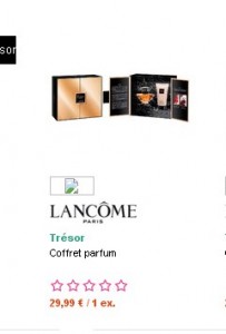 Bon plan parfums : coffrets Tresor et Miracle de Lancome à moins de 30 euros