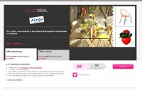 Bon plan déco , meuble : 25 euros le bon d’achat de 50 euros valable chez alinea