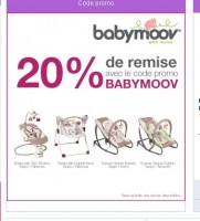 20 pourcent de remise sur des transats et balancelles Babymoov sur cdiscount