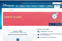 Vente flash Disneyland Paris  avec remise jusqu’à 50pourcent sur des séjours .. dernier jour .. 8 mai