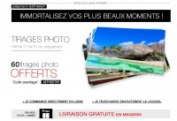 60 tirages photos pour 2 euros tout compris en retrait fnac