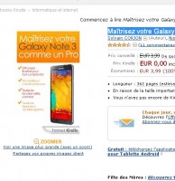 Ebook « maitrisez votre galaxy note 3 comme un pro » gratuit au lieu de 4.99 euros