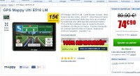 GPS Mappy 5 pouces 100% remboursés