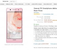 Smartphone Huawei P6 rose à 227 euros ( quad core, 2go de memoire vive )