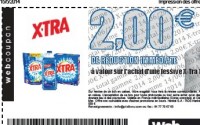 Gratuit : un paquet de lessive Xtra Total en supermarchés (voire même payé pour l’acheter)