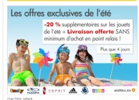 Mytoys .. 20% sur les jouets été et livraison gratuite sans minimum