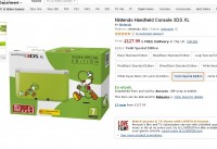 Console Nintendo 3ds Xl Yoshi Special Edition à 169 euros (contre pres de 200 normalement)