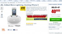 Station accueil jbl pour iphone5 , ipod5 100pourcent remboursée