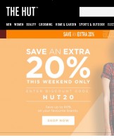 Thehut : 20 pourcent de remise jusqu’au 2 juin