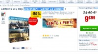 Coffret 5 blu ray à 9.99 euros ( braveheart, Conan, Pathfinder , King Rising , Red Sword  )