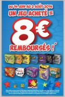 Bon plan jeu : 8 euros de remboursés sur des jeux asmodee ( 50% de remboursement)