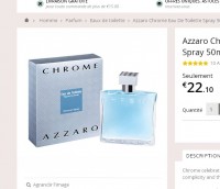 azzaro chrome
