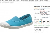 12.80 euros les ballerines Le temps des cerises