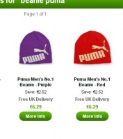 bonnet puma pas chers