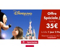 Disneyland paris: billets datés à 35 ou 39 euros pour une visite d’ici le 30 juin