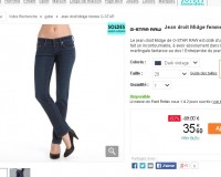 jean femmes pas cher