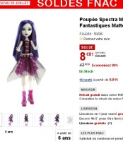 poupée monster high