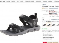 sandales columbia