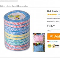 serviettes compressées