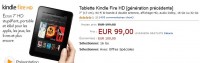 Tablette Kindle Fire HD [génération précédente] à  99€