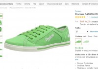 14 euros les baskets dockers pour femmes