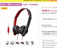 casque sony pas cher