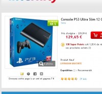 Console Sony P3  12go à 115 euros