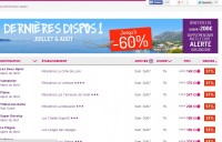 Bons plans locations de vacances avec les dernieres minutes sur madamevacances