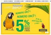 Bon plan épargne de courte durée : 5% brut taux annuel  durant 4 mois pour un livret sans risque