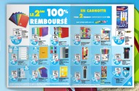 Fournitures scolaires:  100% remboursé sur le deuxieme article chez auchan jusqu’au 5 aout