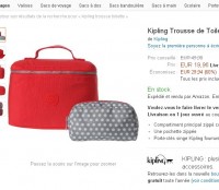 kipling trousse de toilette
