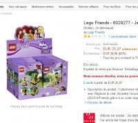Bon plan jouets lego : 24 sachets lego friends à 25.97 euros